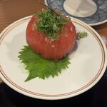 博多もつ鍋前田屋 博多店 - トマトのおひたし
