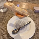 ビストロ ル・ボントン - 前菜はにんじんのムース