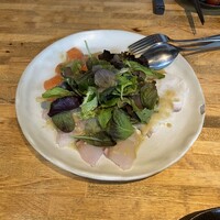 炭火焼イタリアン 海串 ブラーチェ - カルパッチョ、魚は3種でした