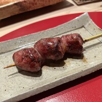 備長炭焼鳥 鳥しげ - ハツ昼〆