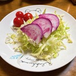 八紘学園 農産物直売所 - 【2023年10月】もものすけでサラダ。