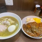 ヌードル＆スパイスカレー 今日の1番 - 朝限定セット　¥1,000-(税込)