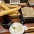 江戸切り 助六そば ぬる燗佐藤 - 料理写真:「大海老升盛り蕎麦」2400円
