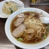 中華そば一力 - 料理写真:ラーメン 半チャーハン950円