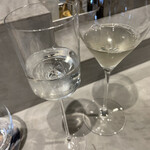 Global French Kitchen 雫 - ❸山梨（北杜）焼酎　七賢「アラン・デュカス・サステナブル・スピリッツ」
      　山梨（甲州）白ワイン　ヴィンヤードキクシマ「Nomujan 甲州carnaval 2023」