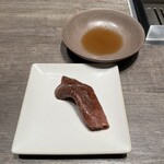 焼肉うしごろ - 特選サーロインの焼きしゃぶ