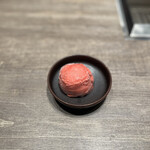 焼肉うしごろ - ブラットオレンジのシャーベット