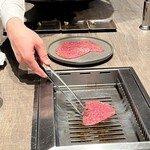 焼肉うしごろ - 厳選赤身(イチボ) 塩