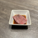 焼肉うしごろ - 本日の特選部位(シンシン) タレ