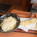 讃歌うどん はんげしょう - ひやひやうどん+いか天