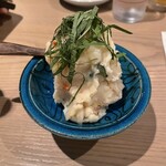 酒肴あおもん - へしこのポテサラ