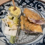 酒肴あおもん - 重さゼロのアジフライ