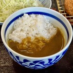 とんかつ 濵かつ - ミニカレー