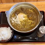 Oshokujiga Dekiru Seimenjo Nagomi - 牛すじカレー鍋うどん