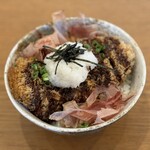 TAKESHIN - 武信名物 醤油かつ丼（竹 130g）[2,090円]2