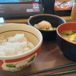 すき家 - まぜのっけ朝食 小