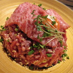 249153023 - 【極ユッケ牛刺し丼】アップ♪