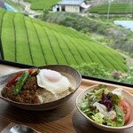 ダンダンカフェ - この景色を眺めながら頂くお食事は最高でした