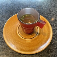 大淀河畔 みやちく - 牛骨スープ