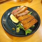 いざかや しん - レアビフカツは私の大好物です♪♪♪(o^^o)