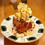 いざかや しん - きなこパンはほぼ毎回オーダーするお気に入りのスイーツです(o^^o)