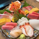 清寿司 - 刺身おまかせ盛り