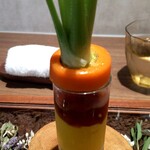 ラチュレ - 千葉産人参、北海道産雲丹