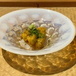 日本料理こまつ - 鱧 ウニ