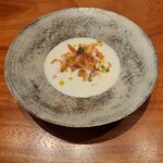 luogo - 新じゃが芋の冷製スープ