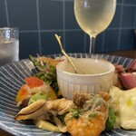 Dietro i tempi - 海老とホタルイカ