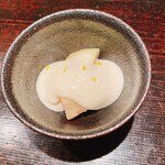 料理屋もり尋 - 熊本のいちじくの白和え