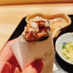 料理屋もり尋 - 鮎の餅粉揚げ