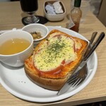 Cafe Renoir - ピザトーストプレート