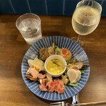 Dietro i tempi - とても素晴らしい約10種の前菜たち