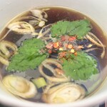 麺処青野 - スープアップ