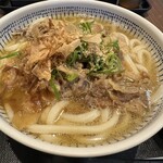 香川 一福 ららぽーと横浜店 - 肉うどん(大盛り)
