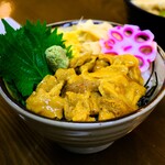 丸青食堂 - 生うに丼（ハーフ）