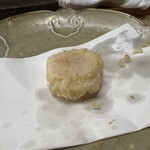 うを徳 - 宮城県松島の穴子の天ぷらと帆立の天ぷら