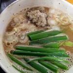 ながせラーメン - つけ汁