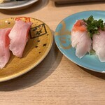 回転寿司 鮮 - 金目鯛　黒鯛