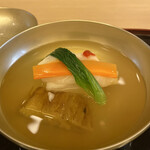 山玄茶 - 帆立のしんじょう