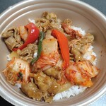 ほっかほっか亭 - コク旨　キムチ豚丼