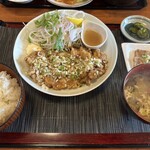 Chuukamen hanshubou iroha - 油淋鶏定食