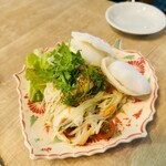 ベトナム料理 シクロ - 青パパイヤのサラダ