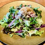 鉄板焼 天 本丸 - ずわい蟹のサラダ