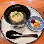 銀座ろくさん亭 - 河豚餅雑炊(※食事の選択②)