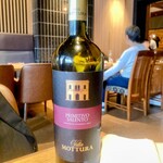 鉄板焼 天 本丸 - 赤ワインボトル