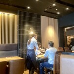 鉄板焼 天 本丸 - 店内観