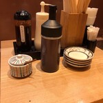 とんかつと、しゃぶしゃぶ。黒豚ふくや - 調味料