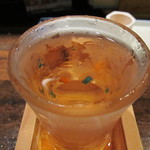 囲炉裏 温石 - ３杯目の日本酒です